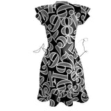 Number Cloud Tea Dress - Objet D'Art
