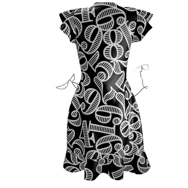 Number Cloud Tea Dress - Objet D'Art