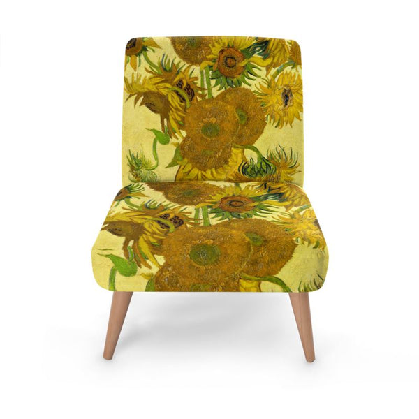 Van Gogh Sunflowers Occasional Chair - Objet D'Art