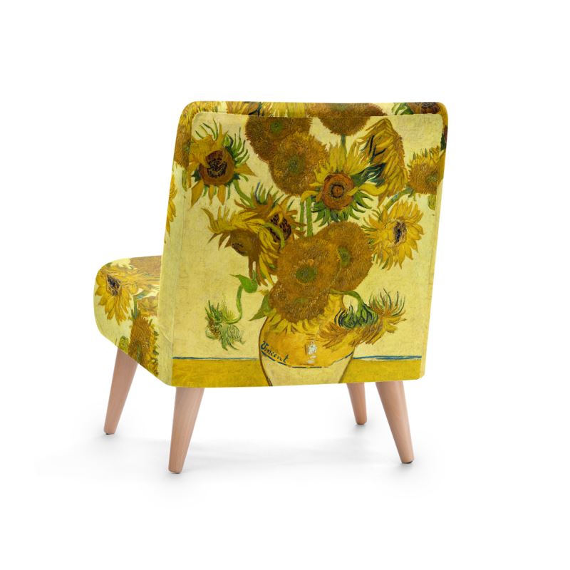 Van Gogh Sunflowers Occasional Chair - Objet D'Art