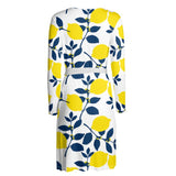 Lemony Fresh Wrap Dress - Objet D'Art