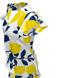 Lemony Fresh Tea Dress - Objet D'Art