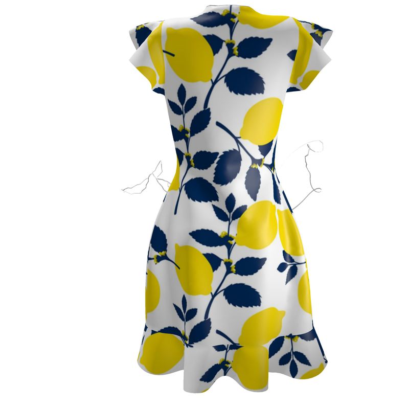 Lemony Fresh Tea Dress - Objet D'Art
