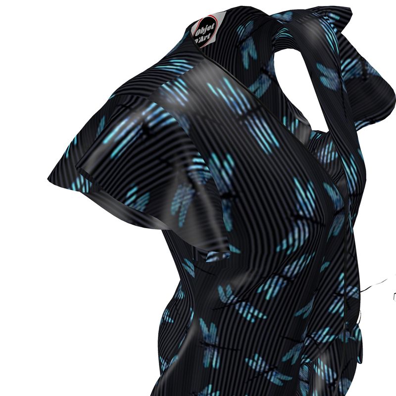 Flight of Dragonflies Tea Dress - Objet D'Art
