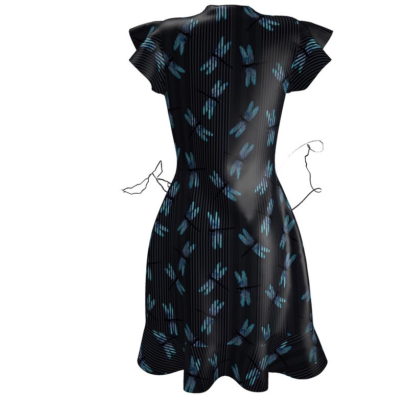Flight of Dragonflies Tea Dress - Objet D'Art