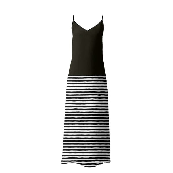 Striped Slip Dress - Objet D'Art
