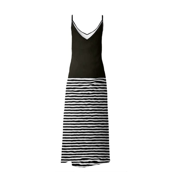 Striped Slip Dress - Objet D'Art