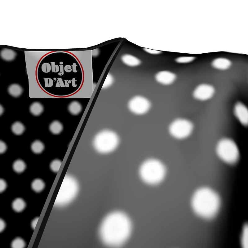 Micro Polka Dot Tea Dress - Objet D'Art