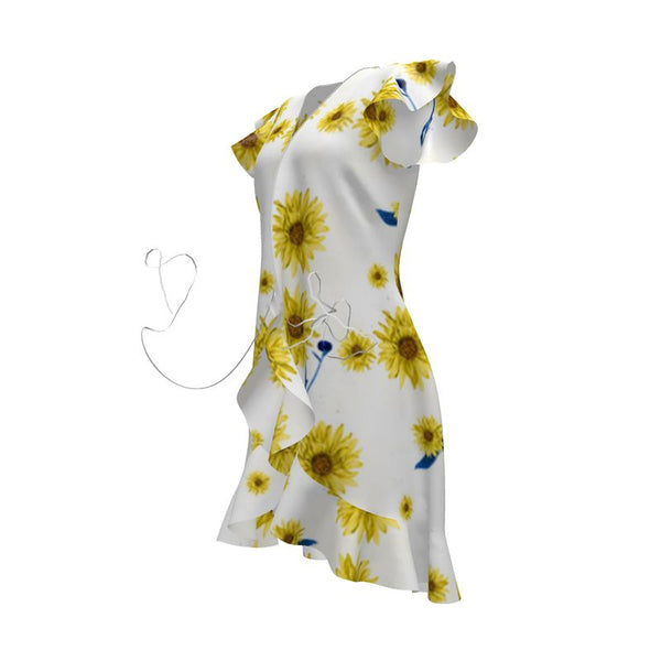 Sunflower Tea Dress - Objet D'Art