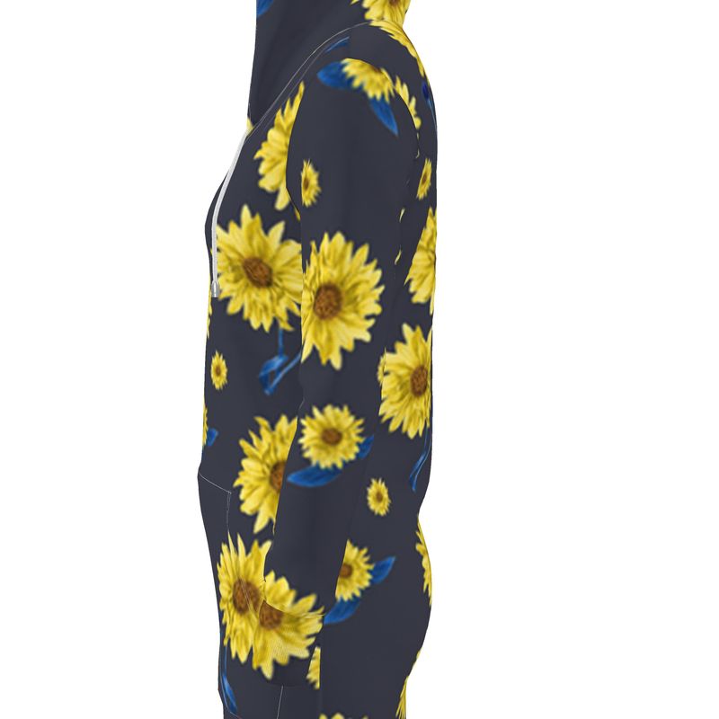 Sunflower Hoodie Dress - Objet D'Art