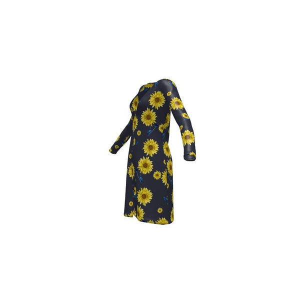 Sunflower Ladies Cardigan - Objet D'Art