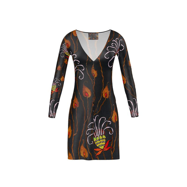 Art Deco Floral Cardigan - Objet D'Art