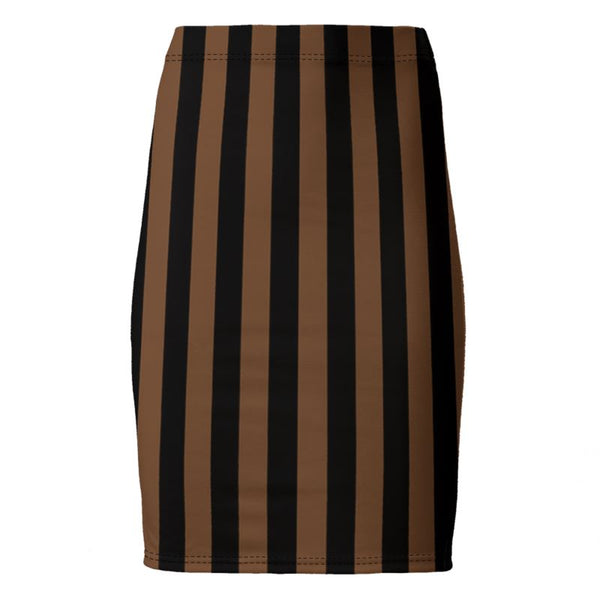 Striped Pencil Skirt - Objet D'Art
