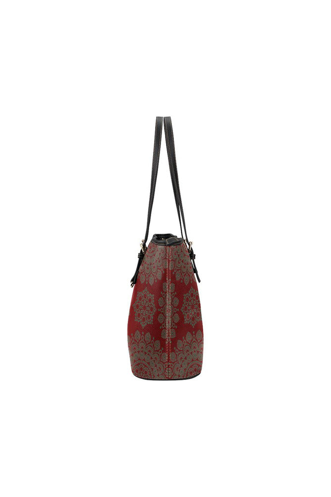 Mandala Leather Tote Bag/Small - Objet D'Art