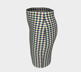 Vintage View Fitted Skirt - Objet D'Art