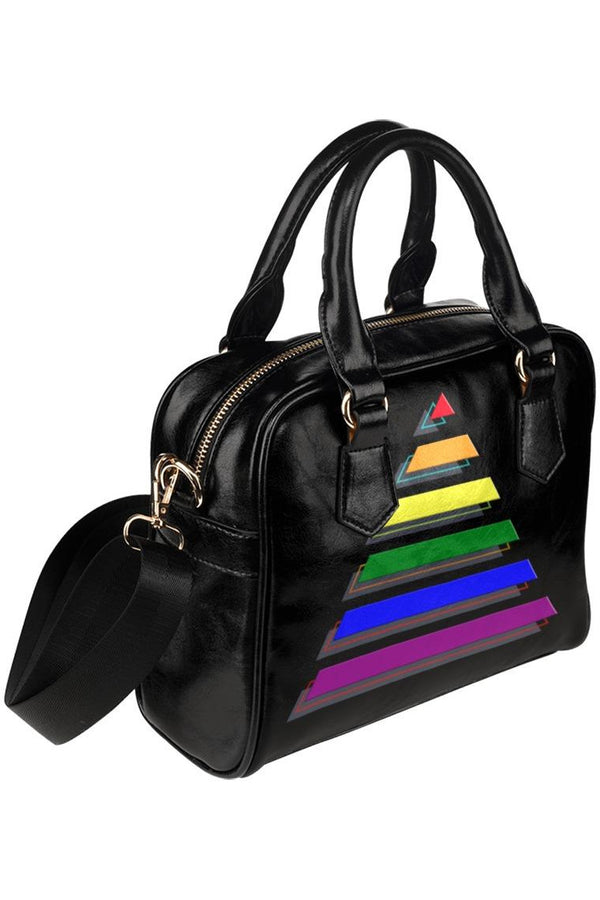 tri purse shadow Shoulder Handbag (Model 1634) - Objet D'Art