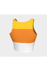 Candy Corn Athletic Top - Objet D'Art
