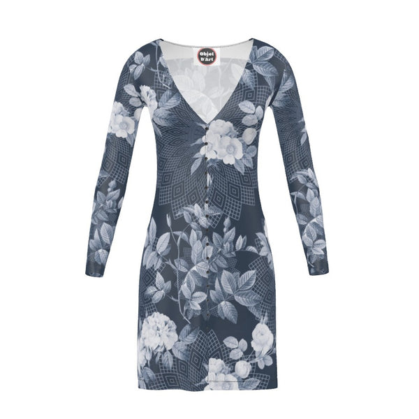 Selenium Floral Fare Ladies Cardigan - Objet D'Art