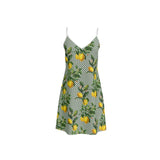 Lemony Dots Slip Dress - Objet D'Art