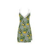 Lemony Dots Slip Dress - Objet D'Art