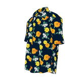 Warm Floral Short Sleeve Shirt - Objet D'Art