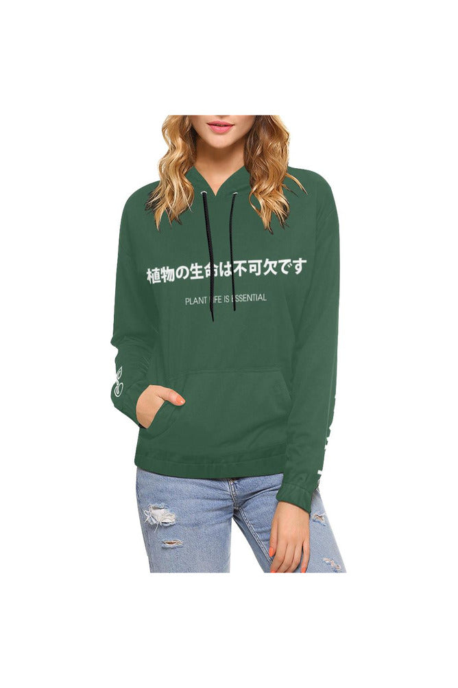 PLANT LIFE MATTERS Hoodie for Women (USA Size) - Objet D'Art
