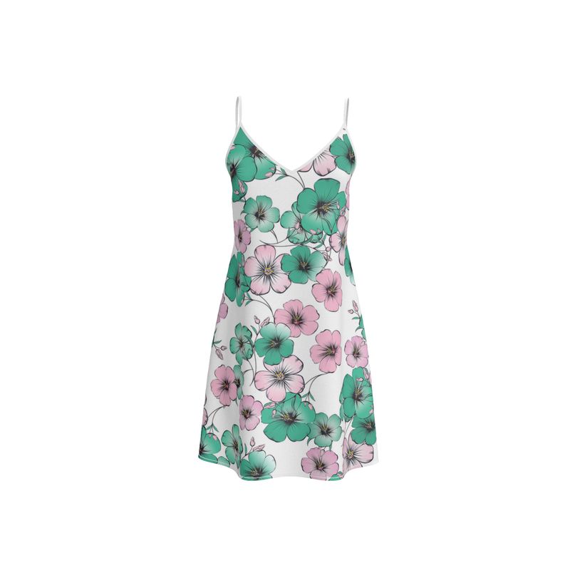 Floral Slip Dress - Objet D'Art