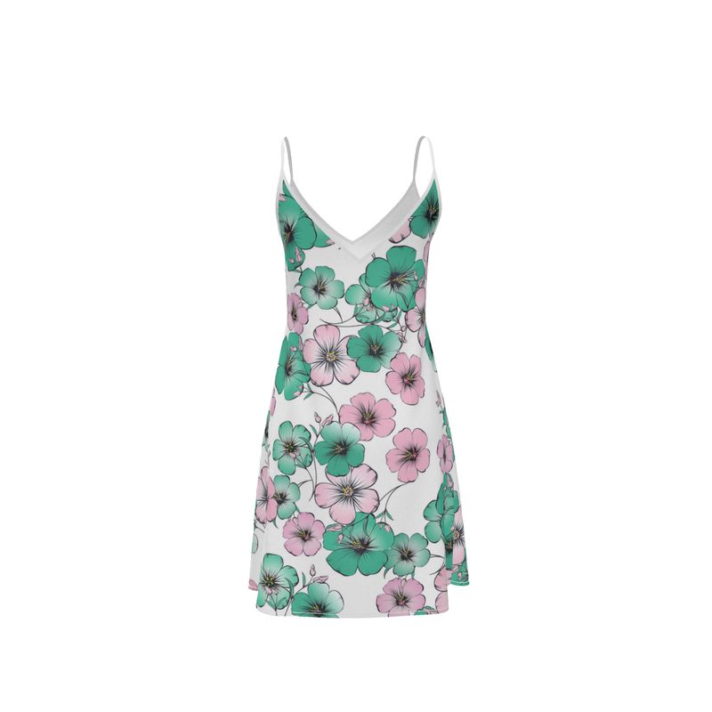 Floral Slip Dress - Objet D'Art