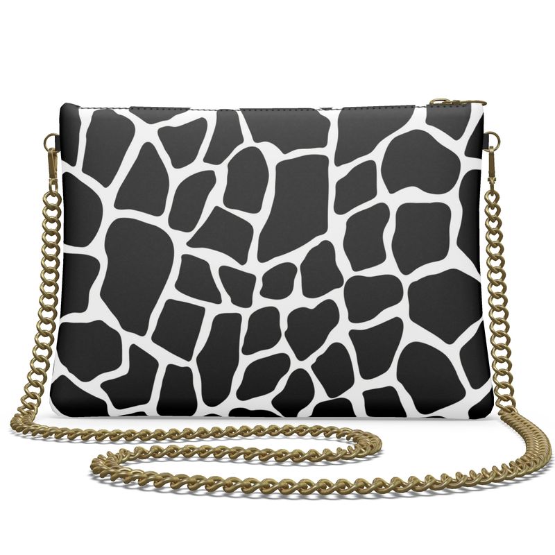 Giraffe Print Crossbody Bag - Objet D'Art