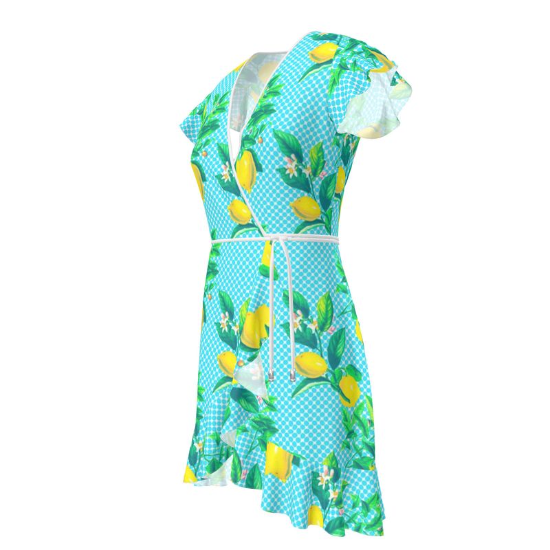 Lemony Fresh Tea Dress - Objet D'Art