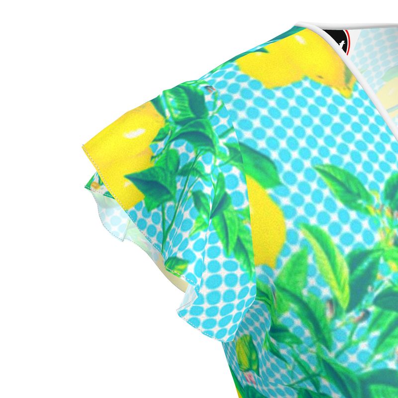 Lemony Fresh Tea Dress - Objet D'Art