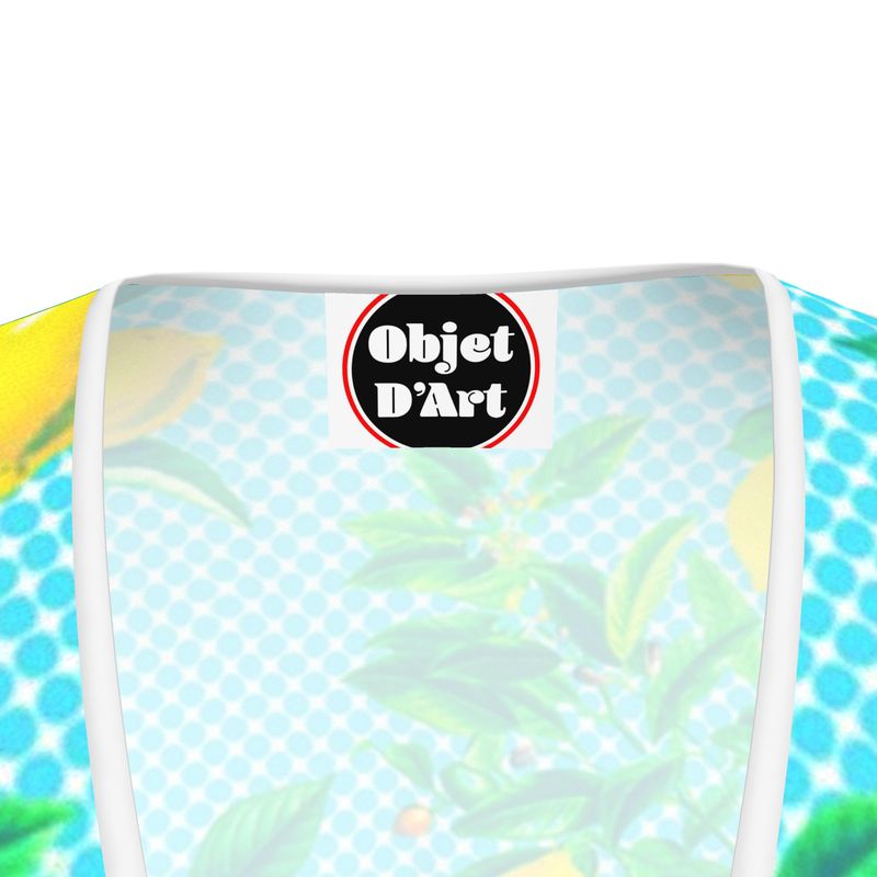 Lemony Fresh Tea Dress - Objet D'Art
