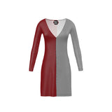 Two Tone Polka Dot Cardigan - Objet D'Art