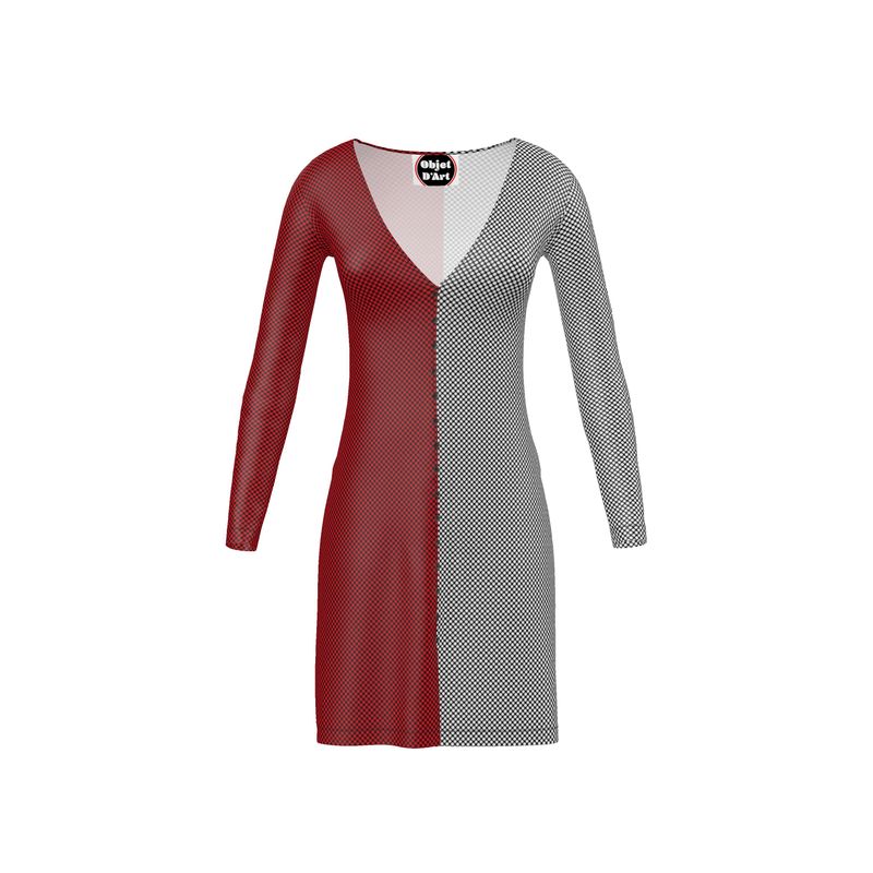 Two Tone Polka Dot Cardigan - Objet D'Art