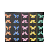 Kaleidoscope of Butterflies Leather Clutch - Objet D'Art