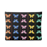 Kaleidoscope of Butterflies Leather Clutch - Objet D'Art