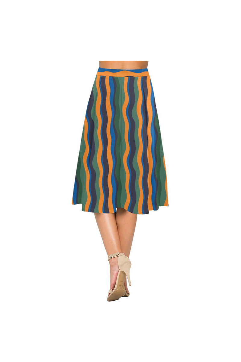 Wavy Aoede Crepe Skirt - Objet D'Art