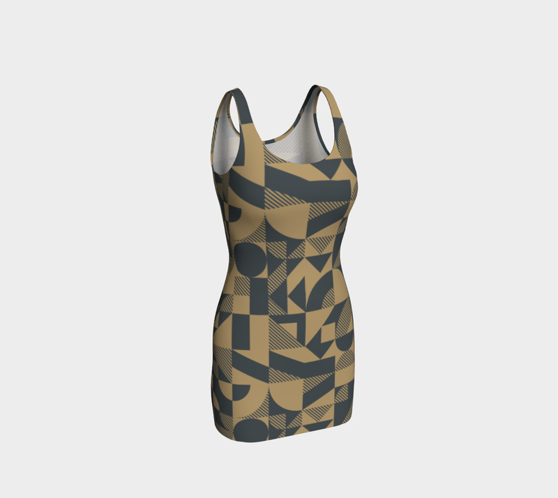 Bauhaus Bodycon Dress - Objet D'Art