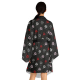 Long Sleeve Kimono Robe - Objet D'Art