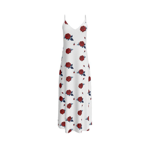 Red Rose Slip Dress - Objet D'Art