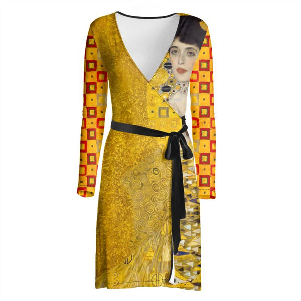 Klimt Wrap Dress - Objet D'Art