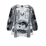 Benjamin Franklin Women's Blouse - Objet D'Art
