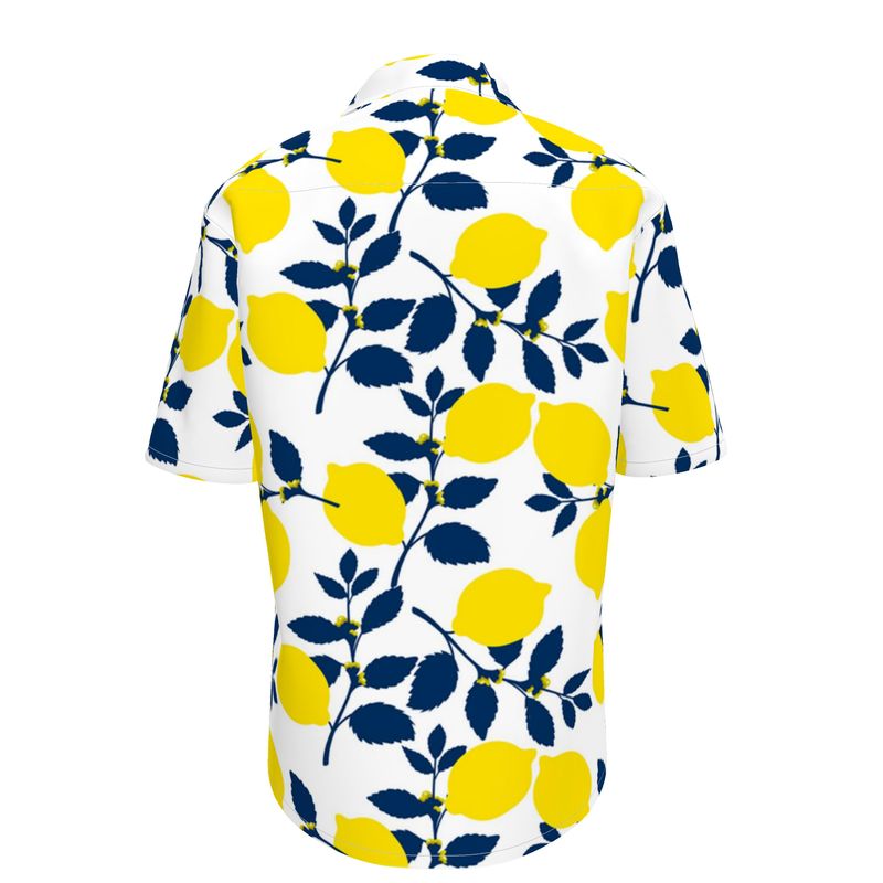Lemon Groove Short Sleeve Shirt - Objet D'Art