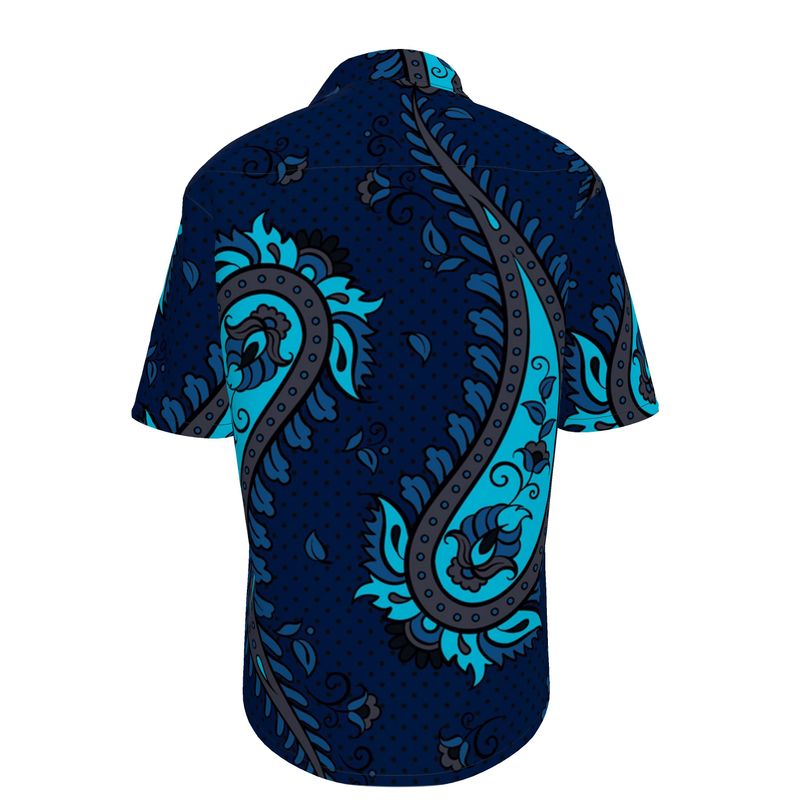 Paisley Short Sleeve Shirt - Objet D'Art