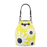 Bright Daisy Abstraction Bucket Bag - Objet D'Art