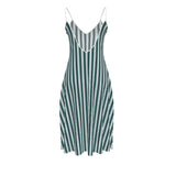 Emerald City Striped Sleeveless Midi Dress - Objet D'Art