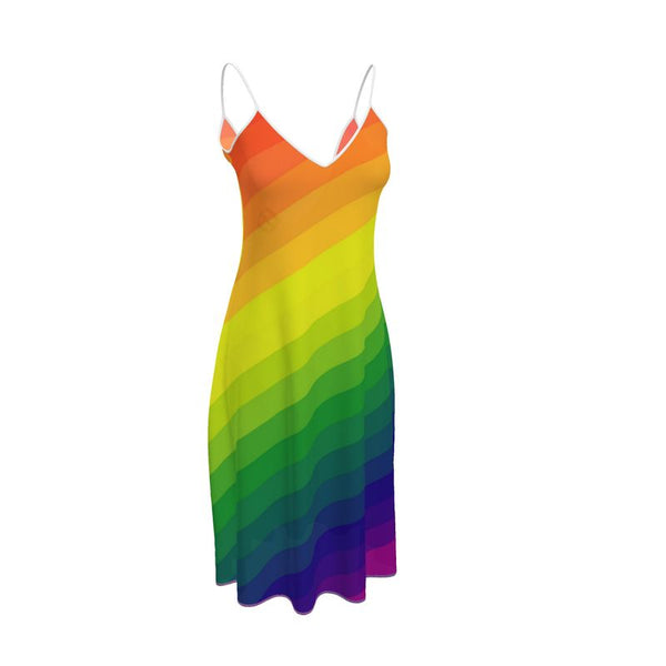 Spectral Bias Sleeveless Midi Dress - Objet D'Art