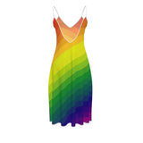 Spectral Bias Sleeveless Midi Dress - Objet D'Art