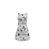 Women's Suffrage Headline News Collage Skater Dress - Objet D'Art