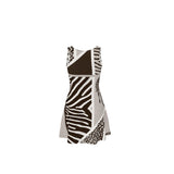 Animal Print Skater Dress - Objet D'Art
